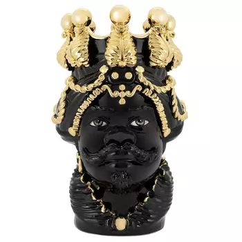 Ваза Vase Moro Man Ltd Black Gold