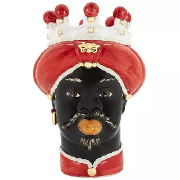 Ваза Vase Moro Man Medium New Red Gold