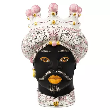 Ваза Vase Moro Man Ornate Pink