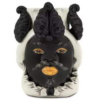 Ваза Vase Moro Man Small New Black