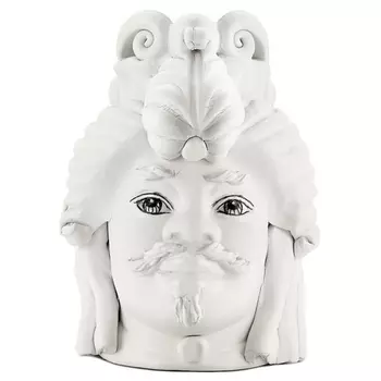 Ваза Vase Moro Man Small White Matt