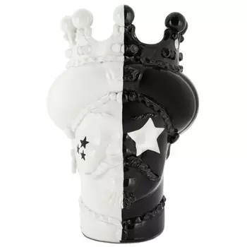 Ваза Vase Moro Man Star Black White