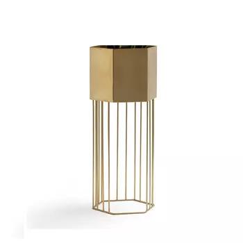 Ваза Vase On A Metal Stand Brass