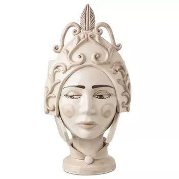 Ваза Vaso Moro Lady Paladin White