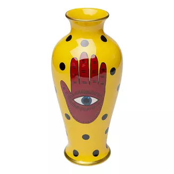 Ваза желтая Fatima Magic