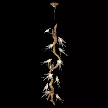 Вертикальная светодиодная люстра The swallow nest