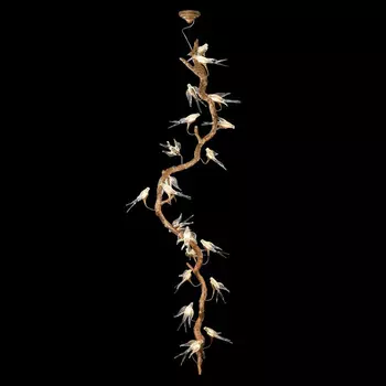 Вертикальная светодиодная люстра The swallow nest Maxi