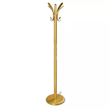 Вешалка золотого цвета с 4-мя крючками из пластика Curves Hangers
