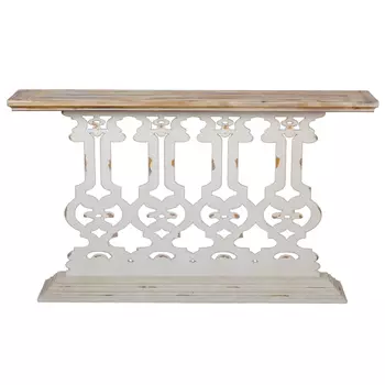 Винтажная пристенная консоль Aged Wood