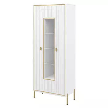 Витрина белая двухдверная Antique Order