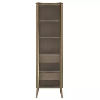 Витрина правая из массива дуба с 5-ю полками и 2-мя ящиками Tasteful Furniture