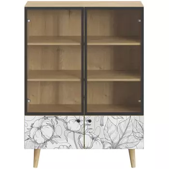 Витрина с изображением на дверцах Elise Cupboard