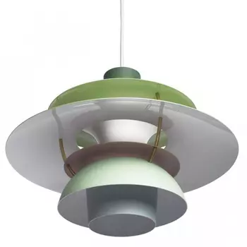 Зеленый Подвесной Светильник Louis Poulsen PH 5 Poul Henningsen Green