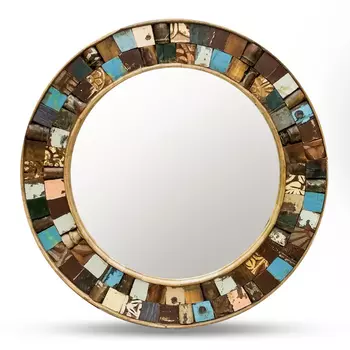 Зеркало Antique Wood Mirror