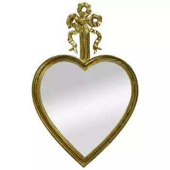 Зеркало Mirror Heart Золотое