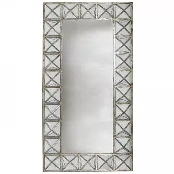 Зеркало настенное состаренное Patina Mirror Wood