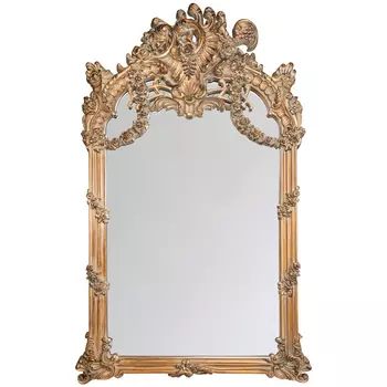 Зеркало настенное в ажурной раме с эффектом старины Classic Ornament Mirror