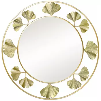 Зеркало настенное в металлическом обрамлении Mirror Golden Portal