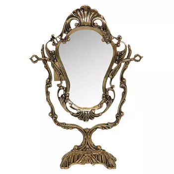 Зеркало настольное в бронзовой раме Grace Bronze Mirrors