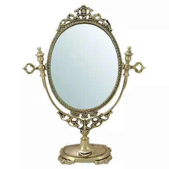 Зеркало настольное в бронзовой раме Royal Gold Mirrors