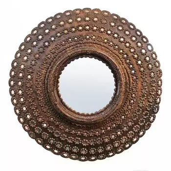 Зеркало Peacock Mirrors circle Restoration Hardware