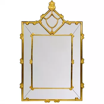 Зеркало прямоугольное Golden Classic Ornament Mirror