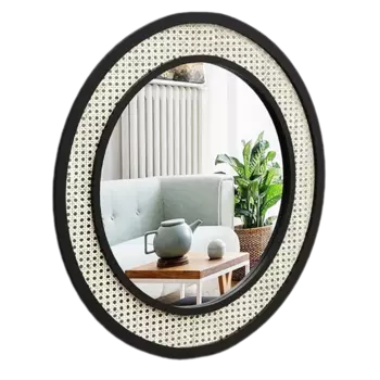 Зеркало в раме из ротанга Santa