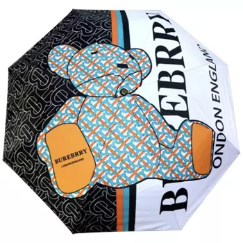 Зонт раскладной BURBERRY дизайн 011 Мульти цвет