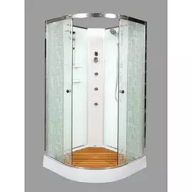 Душевая кабина Deto BМ1510 N с гидромассажем, 100х100х208