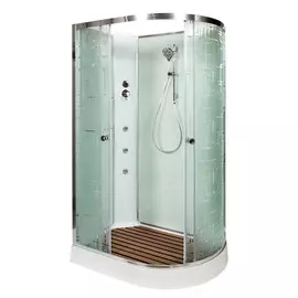 Душевая кабина Deto ЕМ1511 L N, с гидромассажем, 110х80х208