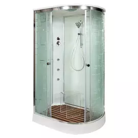 Душевая кабина Deto ЕМ1511 L, с гидромассажем, 110х80х220