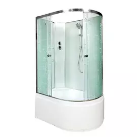 Душевая кабина Deto ЕМ4511 L N, без крыши, 110х80х208