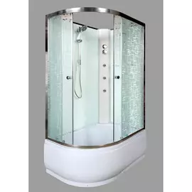 Душевая кабина Deto ЕМ4512 R N с гидромассажем, 120х80х208