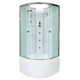 Душевая кабина Deto ЕМ4580 N, с гидромассажем, 80х80х208