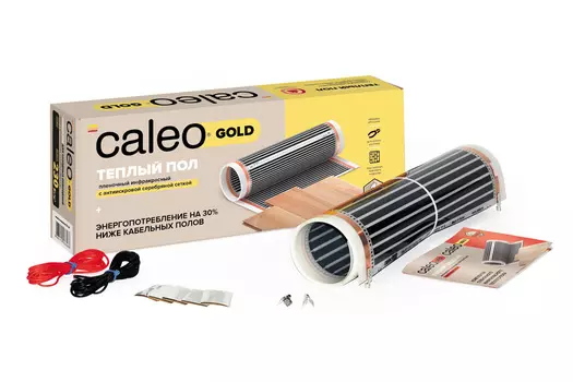 Пленочный теплый пол CALEO GOLD 170 Вт/м2, 2 м2