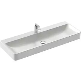 Раковина на столешницу Jacob Delafon VOX EVA112-00, 1 отверстие под смеситель, белый