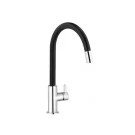 Смеситель для кухни KLUDI BINGO STAR XS, выдвижной излив, ЧЁРНЫЙ МАТОВЫЙ, 468518778