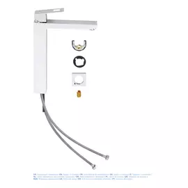 Смеситель для раковины GROHE Eurocube, свободностоящий, хром