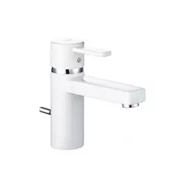 Смеситель для раковины KLUDI ZENTA XL однорычажный, белый-хром, 382609175