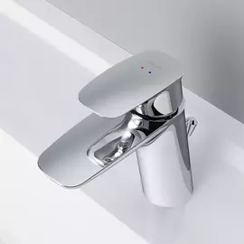 Смеситель для умывальника с донным клапаном, хром AM.PM Spirit 2.1