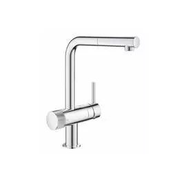 Смеситель однорычажный для мойки Grohe Blue Pure с функ. очистки водопроводной воды (хром)