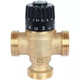 Термостатический смесительный клапан STOUT SVM-0125-186525 для систем отопления и ГВС 1" НР 30-65