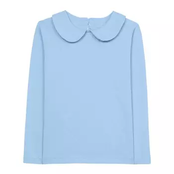 Блузка с длинным рукавом (4-5 Голубой) LOLOCLO