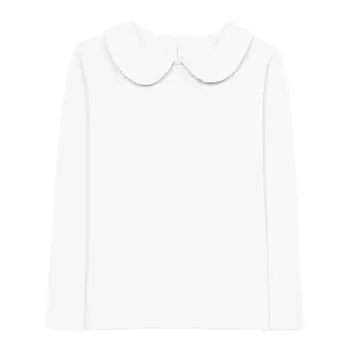 Блузка с длинным рукавом (6-7 Белый) LOLOCLO