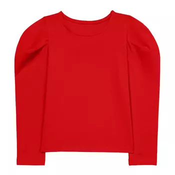 Блузка с объемным рукавом (2-3 Красный) LOLOCLO