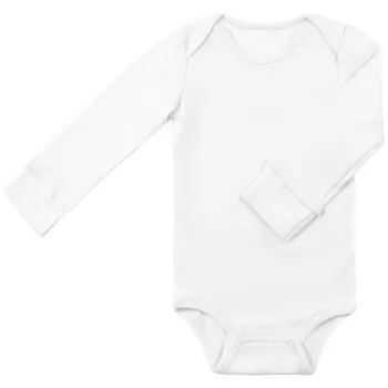 Боди с длинным рукавом (1-2м Молочный) LOLOCLO