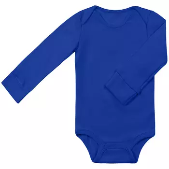 Боди с длинным рукавом (1-2м Васильковый) LOLOCLO