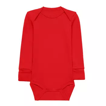 Боди с длинным рукавом (9-12м Красный) LOLOCLO