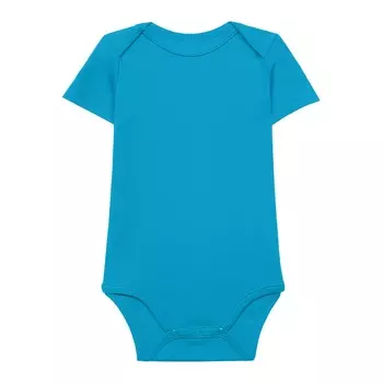 Боди с коротким рукавом (2-4м Бирюзовый) LOLOCLO