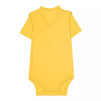 Боди с запахом (1-2м Желтый) LOLOCLO